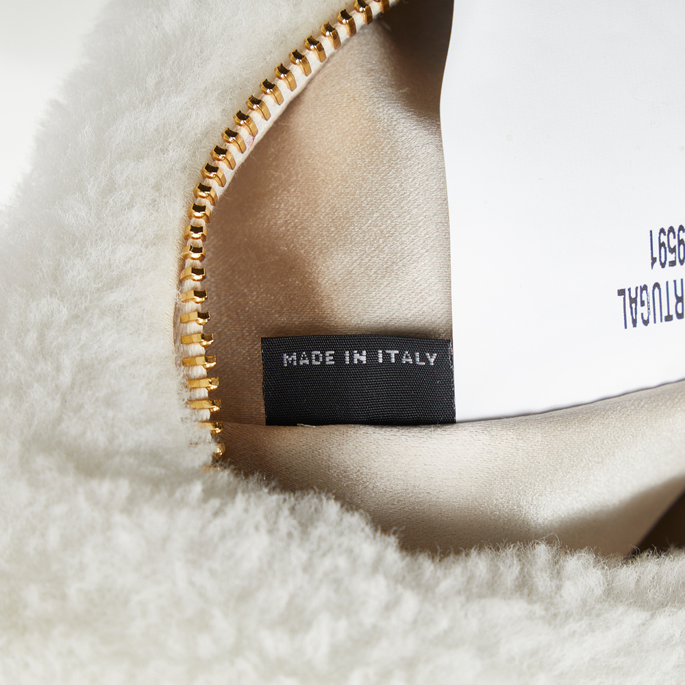 MIU MIU Mini Shearling Wander Satchel - Picture 8 of 11
